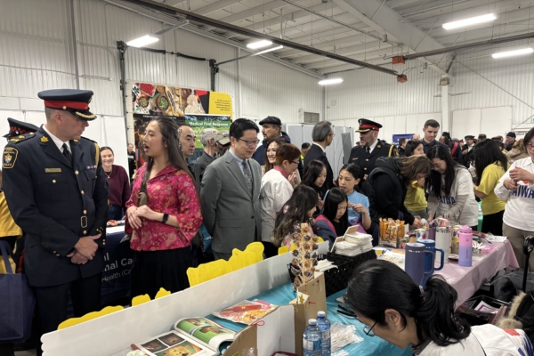 台湾文化亮相约克区警局国际反歧视日活动