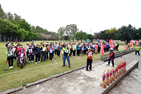 苗栗县长杯槌球锦标赛 3/28竹南运动公园槌球开打