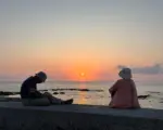 七美大灣夕陽下 一位陶藝老師留下來的理由