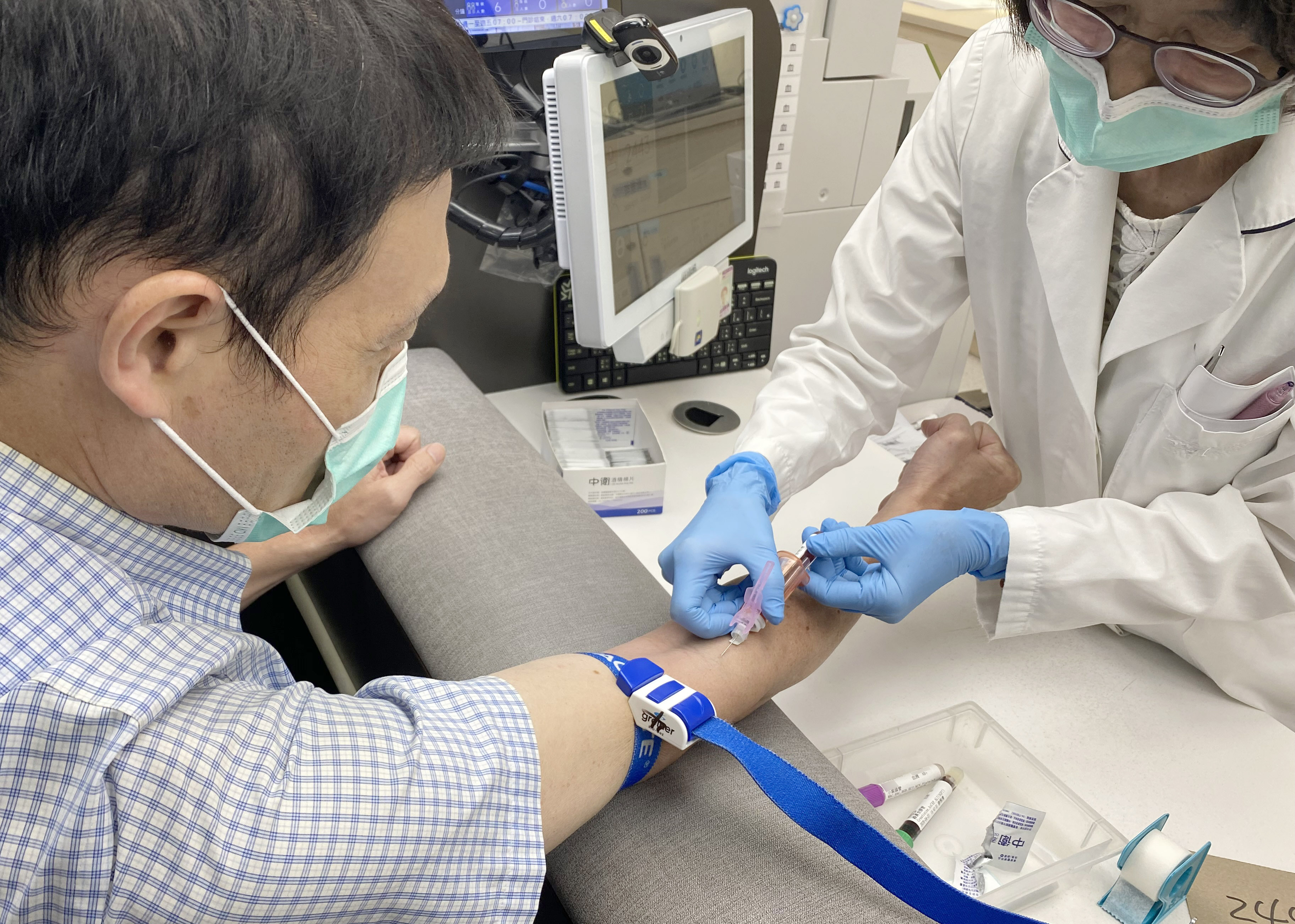 運用臨床常見血液檢驗數值,透過AI-IR人工智慧預測工具就能有效預測有否胰島素阻抗。(台中榮總提供)