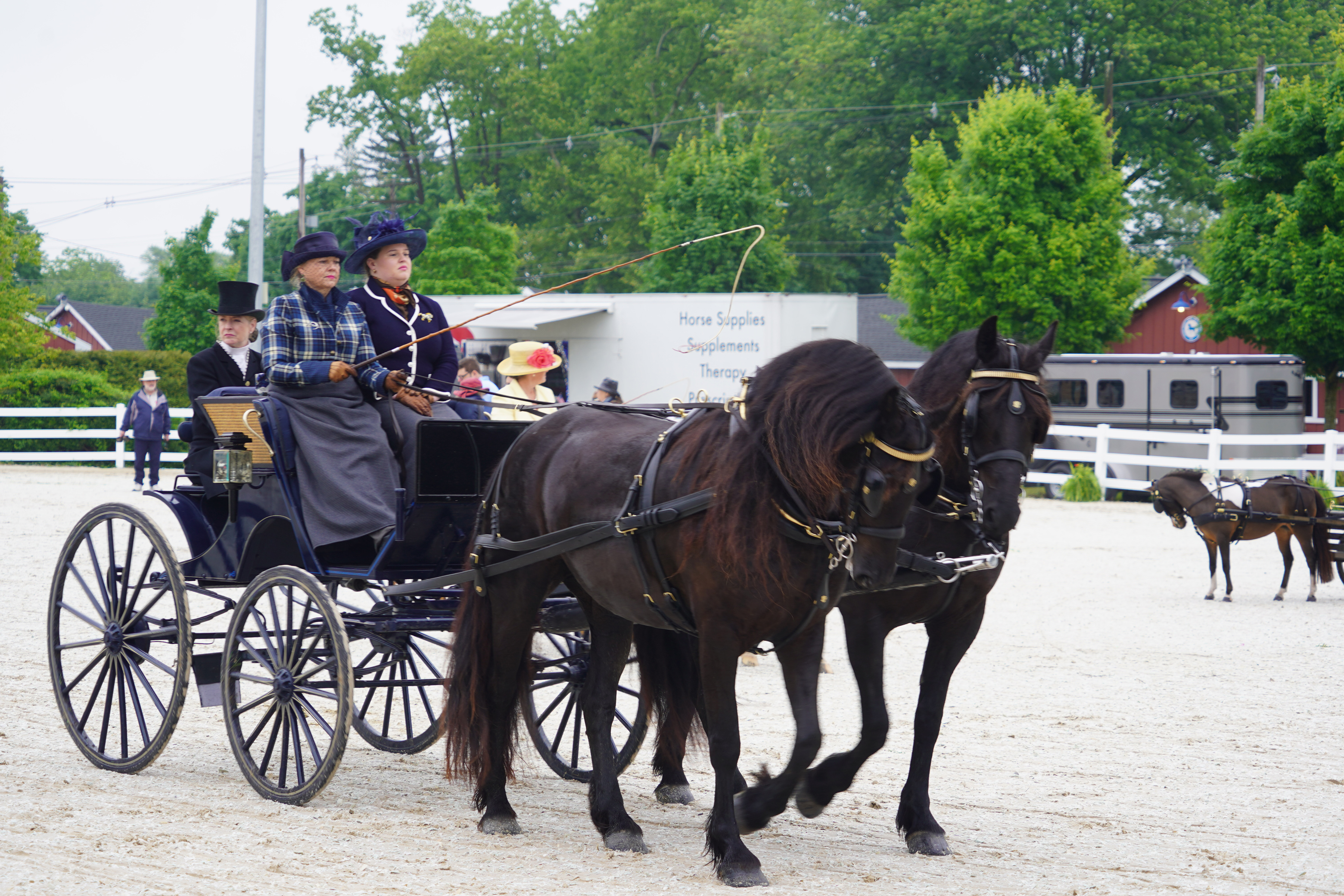 2026年德文馬術展與鄉村嘉年華活動(Devon Horse Show and Country Fair)於5月20日至5月31日在賓州德文市舉行。(李曉蘇/大紀元)