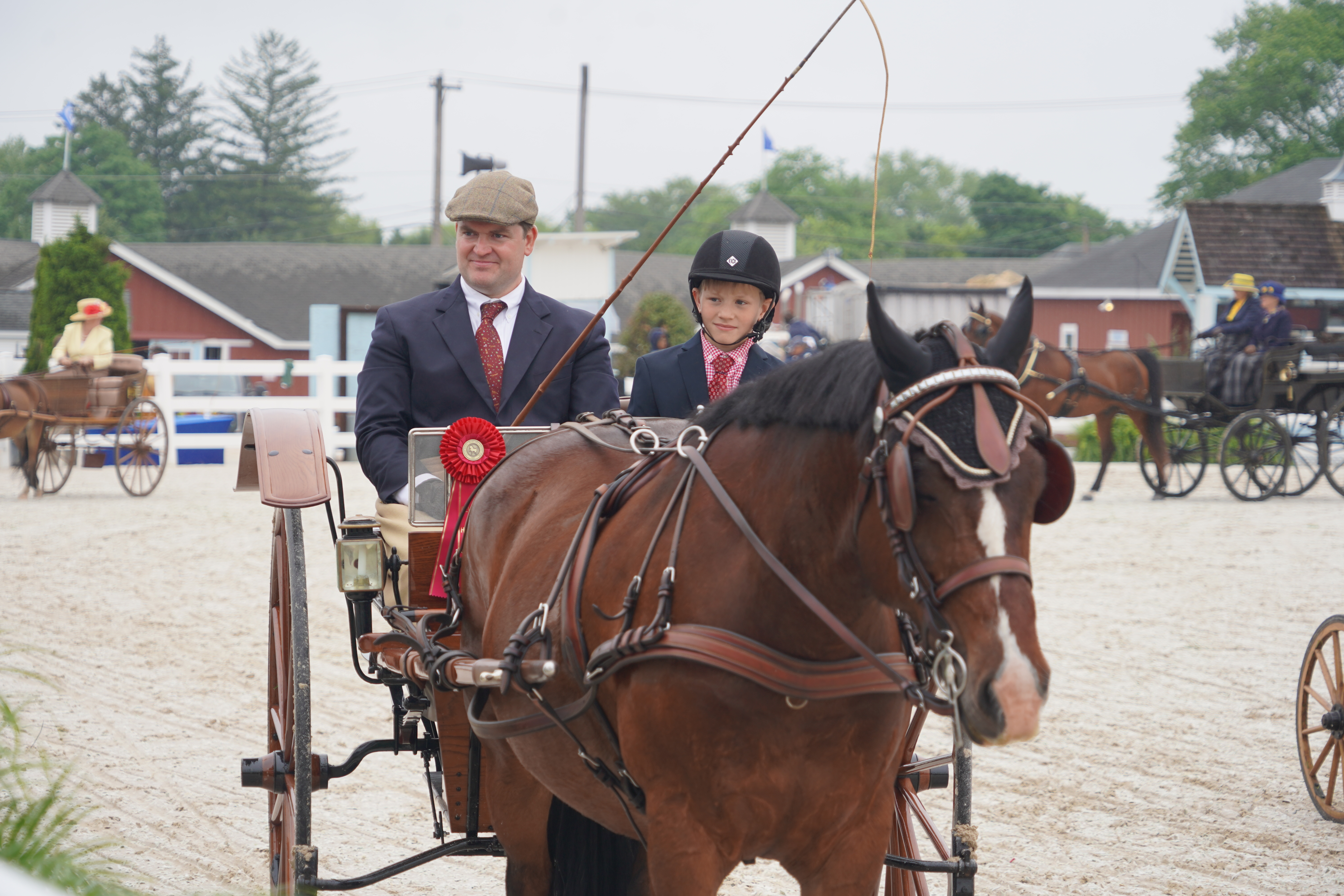 2026年德文馬術展與鄉村嘉年華活動(Devon Horse Show and Country Fair)於5月20日至5月31日在賓州德文市舉行。(李曉蘇/大紀元)