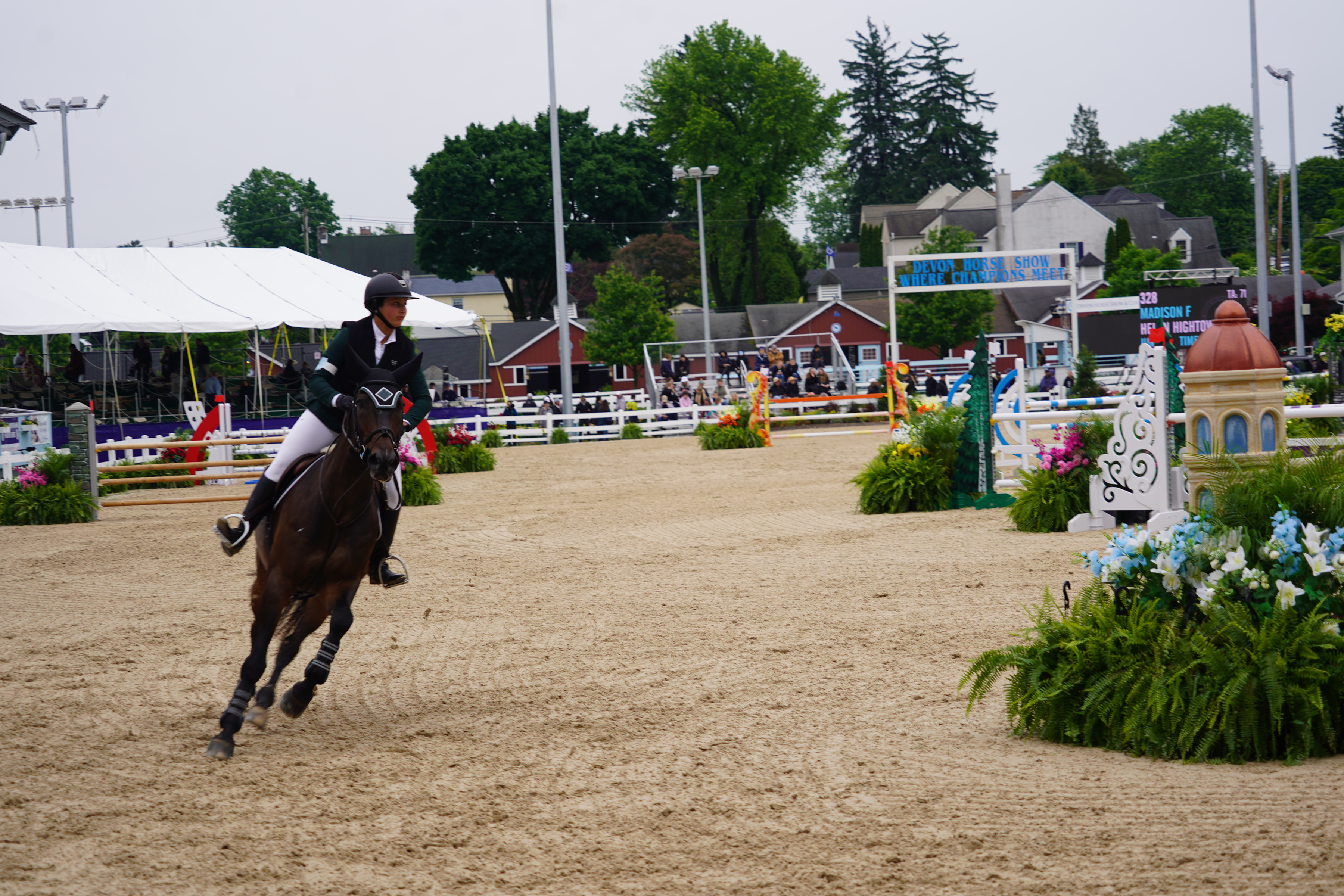 2026年德文馬術展與鄉村嘉年華活動(Devon Horse Show and Country Fair)於5月20日至5月31日在賓州德文市舉行。(李曉蘇/大紀元)