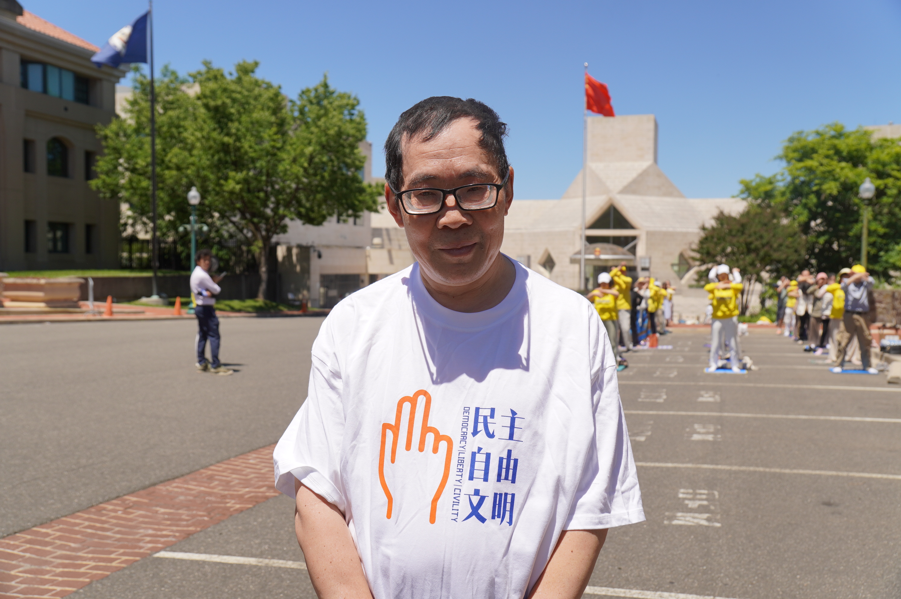 2026年5月30日,原中國人權律師李雙德就本案接受採訪。(李辰/大紀元)