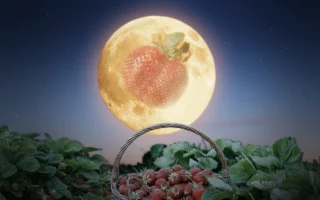 「草莓滿月」即將升起：夏意漸濃