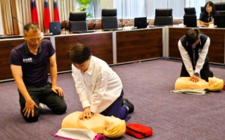 中市OHCA患者救回破4成 一级主管带头挑战急救认证