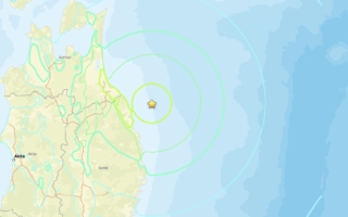 日本東北部發生6.9級強震 東京有輕微震感