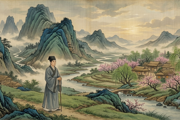 詩詞名句品讀：山窮水盡疑無路，柳暗花明又一村