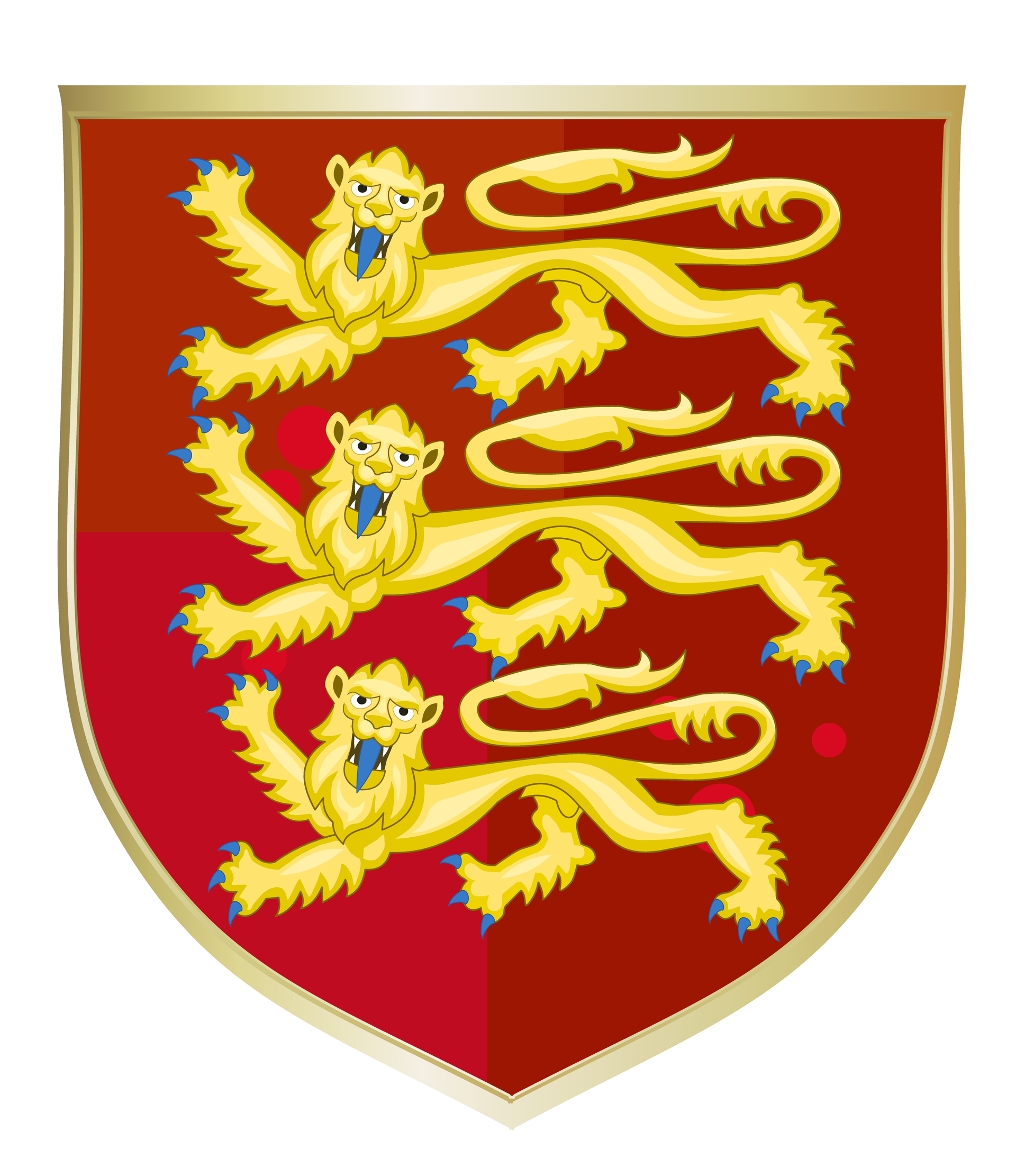 英格蘭王家徽章。(Shutterstock)