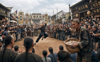 【古道人生】武术高手和卖蒜糟老头比武 下场天翻地转