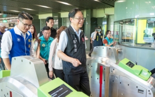 桃園捷運綠線G13南竹中正北站開箱 首段7站年底通車倒數