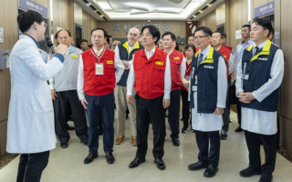 多國使節參與城鎮韌性演習 賴清德：台海和平國際共同關心