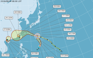 中南部豪雨持续　中台沙德尔27、28日最接近台湾