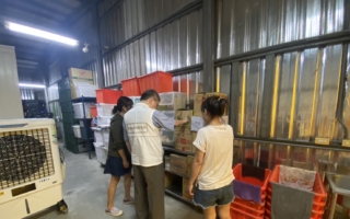 严防校园食安风险 屏县抽检食材与厨房环境