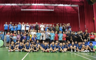 115年度苗栗縣體育會主委盃羽球錦標賽 熱烈開打