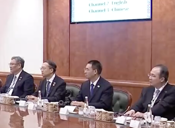 中央警衛局長周洪許罕見出席「莫習會」