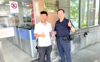 手機遺失竟跑到30公里外  桃園龍潭熱心警積極尋回