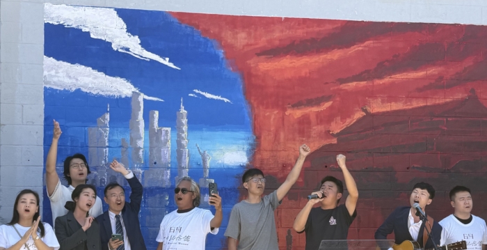 無懼中共跨國鎮壓 南加州新移民繼續發聲