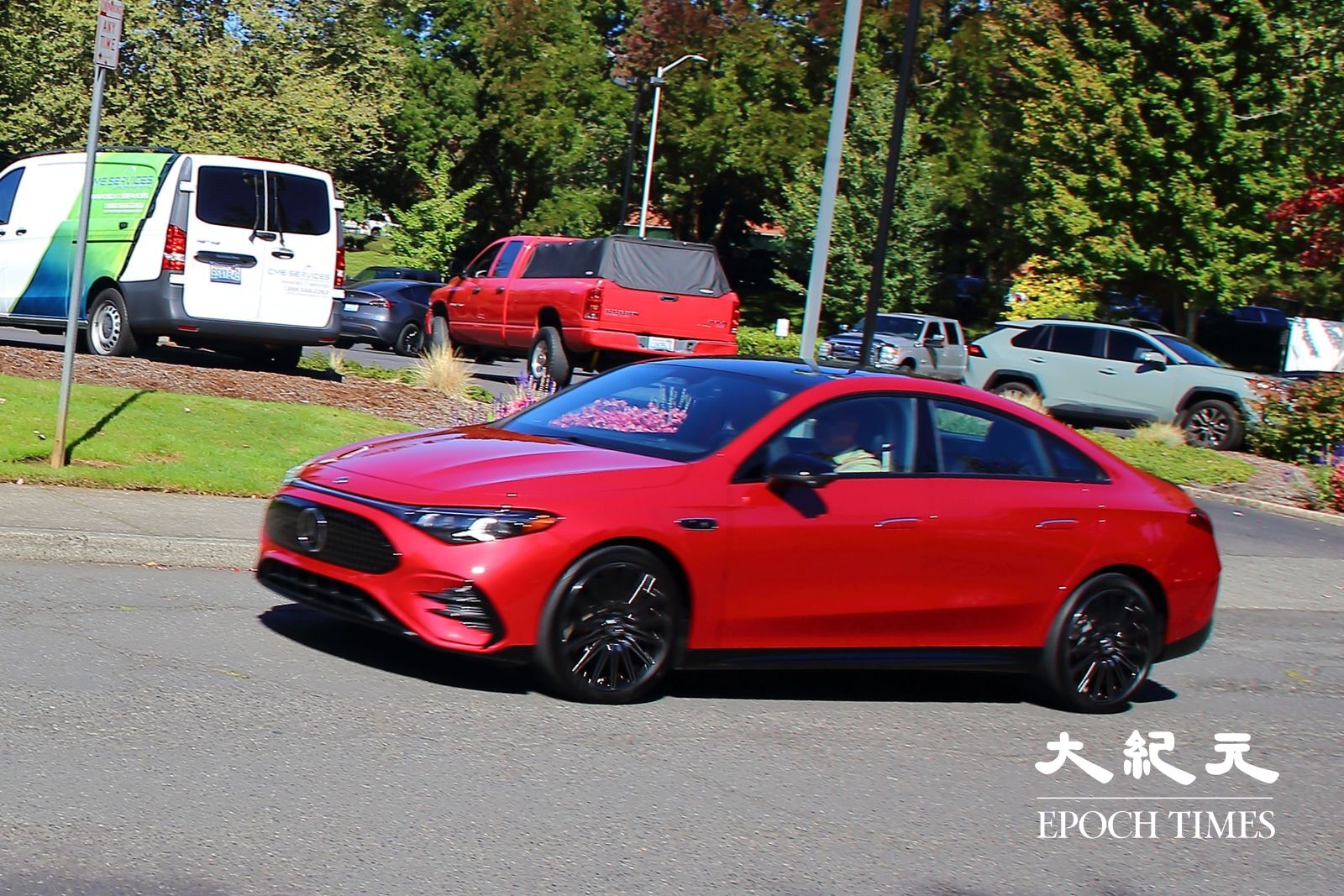 Mercedes-Benz CLA 250+。(Cam/大紀元)