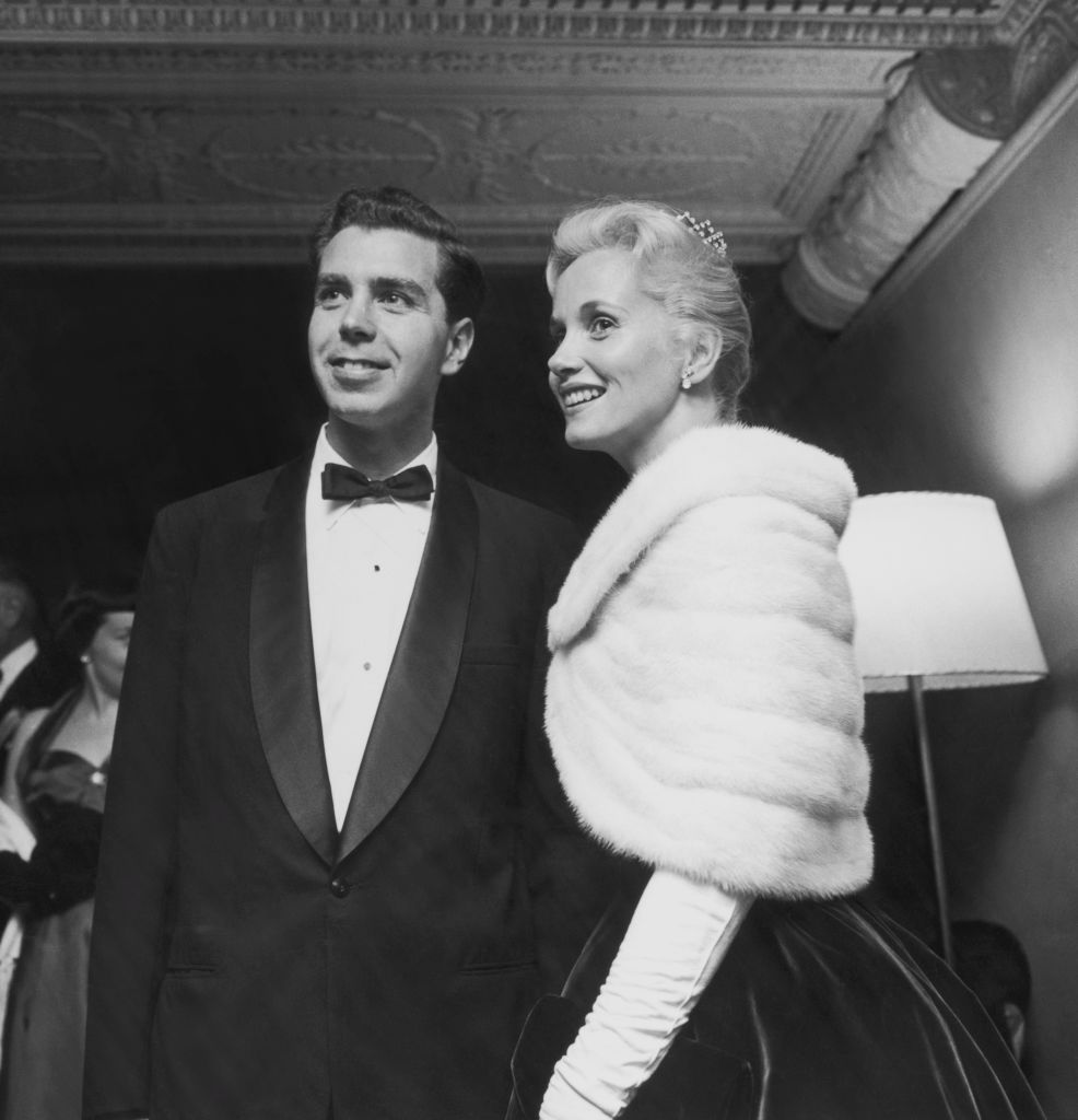 1955年,森特與丈夫海登(Jeffrey Hayden)。(Pictorial Parade/Archive Photos/Getty Images)