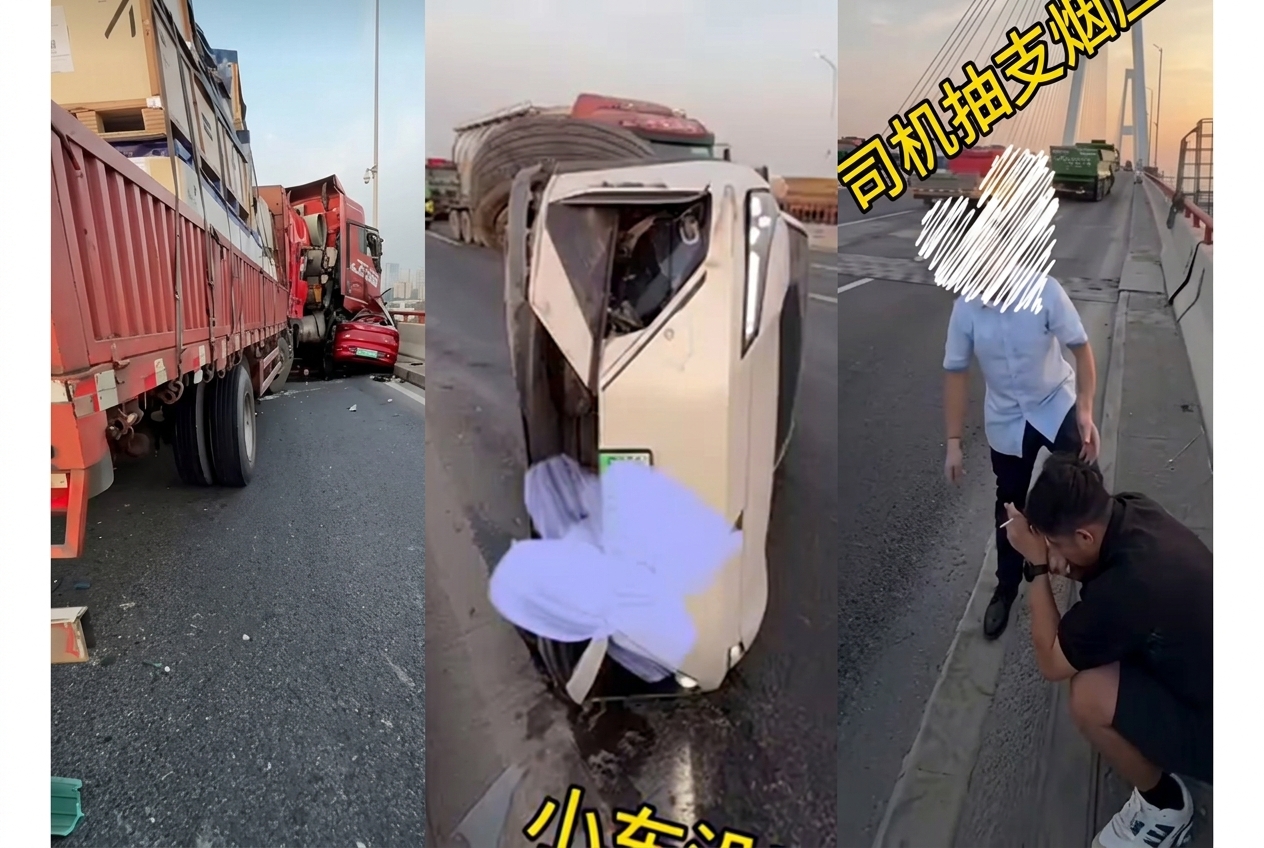 事故現場。(網絡影片截圖)